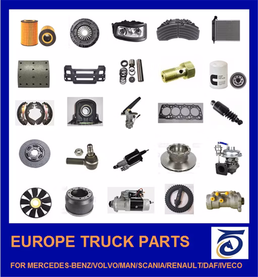 Europe/Japanese /Auto/Passgenger Car/Bus/Body/Brake Truck Spare Parts for Mercedes-Benz/Volvo/Man/Scania/Renault/Daf/Iveco/ Isuzu/Hyundai